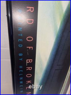 Vintage Boulevard of Broken Dreams By Helnwein Neon Lights Framed Print 47x29