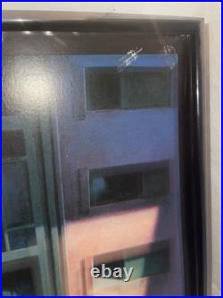 Vintage Boulevard of Broken Dreams By Helnwein Neon Lights Framed Print 47x29