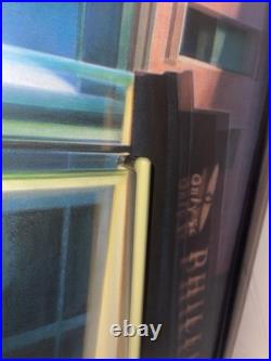 Vintage Boulevard of Broken Dreams By Helnwein Neon Lights Framed Print 47x29