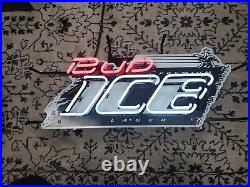Vintage Bud Ice Neon Sign. Great Condition, No issues. Dimmable. RARE