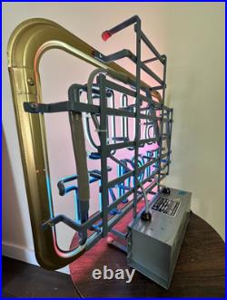Vintage Bud Light Neon 20 Sign. New Old Stock (NOS). With Original Everbrite box
