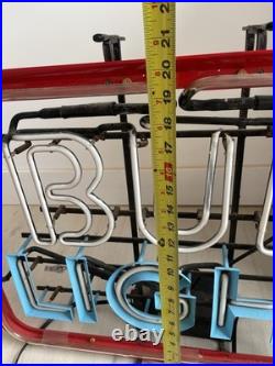 Vintage Bud Light Neon Sign. Broken Neon Needs To Fix Real Vintage Large