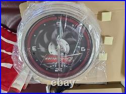 Vintage Budweiser Beer Neon sign wall clock battery clock electric cord for neon