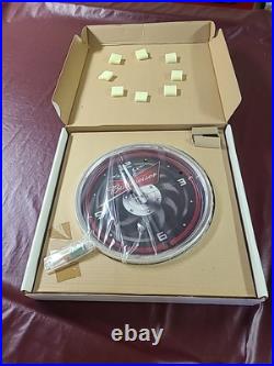 Vintage Budweiser Beer Neon sign wall clock battery clock electric cord for neon