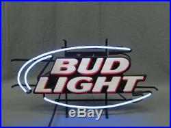 Vintage Budweiser Light Neon Beer Sign Bud Light Advertising works Great! Nice