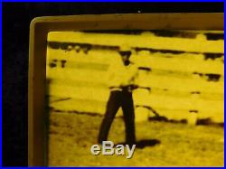 Vintage Budwiser Electric Bar Sign Cowboy Rodeo Original Free Shipping
