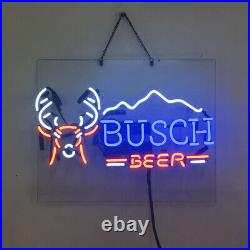Vintage Busch Beer Neon Signs For Home Bar Pub Club Store Home Room Wall Decor