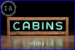 Vintage Cabins SSP Neon Sign Vintage Cabins SSP Neon Sign