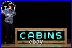Vintage Cabins SSP Neon Sign Vintage Cabins SSP Neon Sign