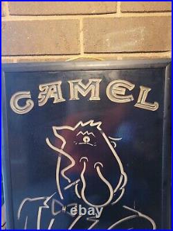 Vintage Camel Cigarettes Neon Advertising Light Sign