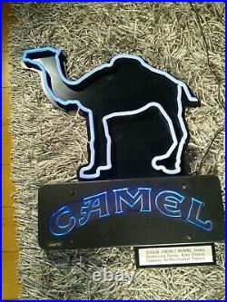 Vintage Camel Cigarettes Neon Light 33x24in
