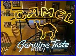 Vintage Camel Joe Neon Cig Advertising