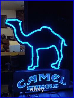 Vintage Camel Store Sign Neon Retro Very Nice