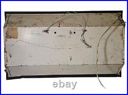 Vintage Castleberrys Enjoy A Chili Hot Dog Advertising Light Up Sign 19 X 11