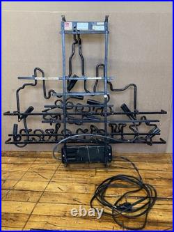 Vintage Chicago Loves Heineken Neon Sign Beer Bar Light 28x25 Tested Works