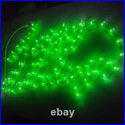 Vintage Christmas Neo-Neon Happy Holidays Flashing Sign Electric Indoor Outdoor
