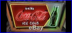 Vintage Coca Cola Neon Sign