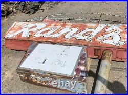 Vintage Collectable Neon Sign Classic Patina Bar Grill Man Cave