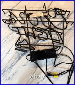 Vintage Coors Beer Neon Sign Authentic Everbrite Bar Sign UL Listed WORKS