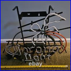 Vintage Corona Light Palm Tree Neon Light Sign 24x22 Mancave 2014