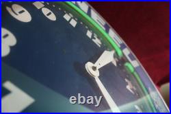 Vintage Devoe Paints Neon Clock Sign Weeu Radio 850kc Advertising Working