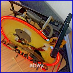 Vintage Dewar's Scotch Whisky Neon Sign 20 Bar Mancave Sign Liquor RARE VGC