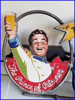 Vintage Duquesne Pilsner Neon Beer Sign Working Order