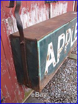 Vintage Ex Neon Apples Sign Shipping Available