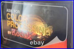 Vintage Fiber Optic Kodak Light Up Sign Very Rare Vintage Fiber Optic Kodak Light Up Sign Very Rare