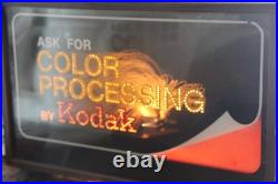 Vintage Fiber Optic Kodak Light Up Sign Very Rare Vintage Fiber Optic Kodak Light Up Sign Very Rare