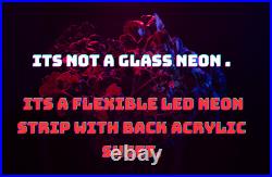 Vintage Garage Flex Neon Light Sign 24x10 Lamp Car Garage Display Wall Decor