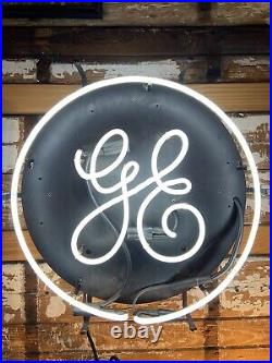 Vintage General Electric Neon Light Sign 19 1/2
