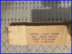 Vintage Genesee Light Beer Lighted Dry Erase Neon Board Beer Sign Part 6739098