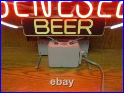 Vintage Genesee Neon Beer Sign in Excellent Working Condition 115 Volts