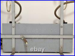 Vintage Genuime Anheuser Busch Beer Transformer On Frame For Neon Sign