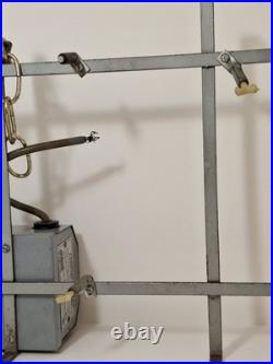 Vintage Genuime Anheuser Busch Beer Transformer On Frame For Neon Sign