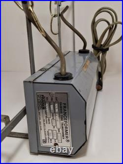 Vintage Genuime Anheuser Busch Beer Transformer On Frame For Neon Sign