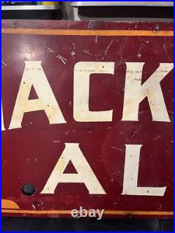 Vintage Hacker's Ale Beer Neon Skin Sign