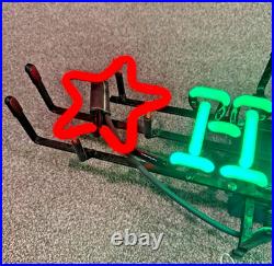 Vintage Heineken Beer Neon Sign Bar Mancave Sign 28 x 8 HEAVY RARE VGC