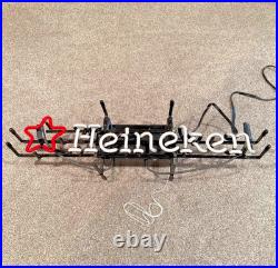 Vintage Heineken Beer Neon Sign Bar Mancave Sign 28 x 8 HEAVY RARE VGC