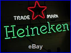 Vintage Heineken Trade Mark Bar Tavern Neon Sign