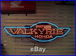 Vintage Honda F6 Valkyrie Neon Sign Collectible
