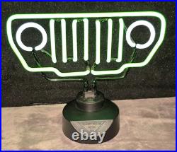 Vintage JEEP Grill Neon Sign