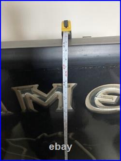 Vintage Joe Camel Cigarette Neon Advertising Sign Bar Sign Framed