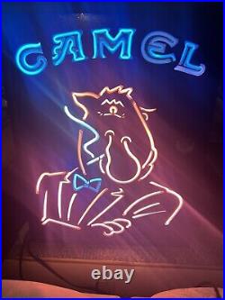 Vintage Joe Camel Neon Bar Light