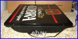 Vintage King Cobra Premium Malt Liquor Opti Neon Lighted Sign-ale-bar-beer-snake