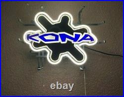 Vintage Kona Bicycle Dealer Neon Sign MTB Mountain Bike