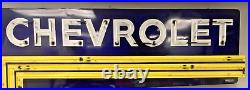 Vintage Large Chevrolet Neon Sign, One sided, Outstanding Condition, 100% Works