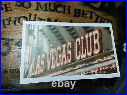 Vintage Las Vegas Neon sign A from The Las Vegas Club Casino Fremont street