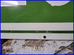 Vintage Lunch Porcelain Sign Diner Resturant 46 Neon Skin Art Deco Food Beverag